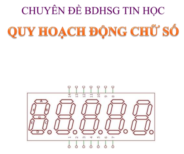 Quy hoạch động chữ số